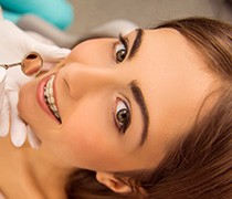 Young woman with beautiful smile