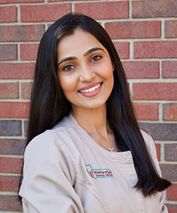 Clinical and insurance coordinator Dhara