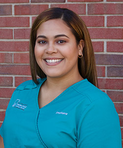 Lead dental assistant Stephanie